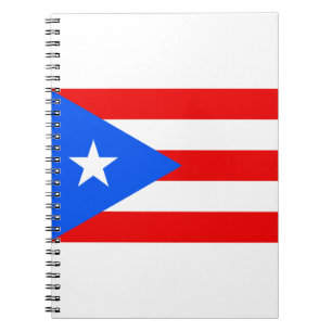 Puerto Rico Flag Notizblock
