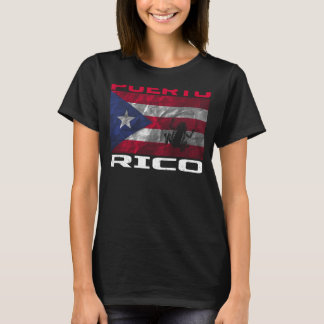 Puerto Rico Flag Puerto Rico Coqui Liebe Boricuas T-Shirt