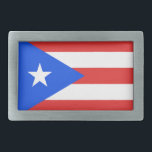 Puerto Rico Flag Rechteckige Gürtelschnalle<br><div class="desc">Die Fahnen von Puerto Rico repräsentieren und symbolisieren die Insel und die Menschen von Puerto Rico. Die am häufigsten benutzten Flaggen von Puerto Rico sind die aktuelle Flagge, die die Bevölkerung des Gemeindegebietes von Puerto Rico repräsentiert; die kommunalen Flaggen, die die verschiedenen Regionen der Insel repräsentieren; politische Flaggen, die die...</div>