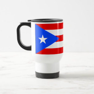 Puerto Rico Flag Reisebecher