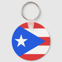 Puerto Rico Flag Schlüsselanhänger