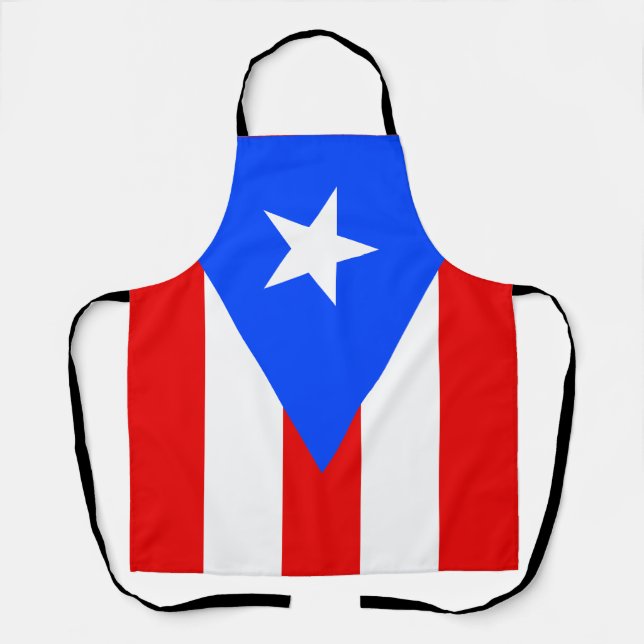 Puerto Rico Flag Schürze (Vorderseite)