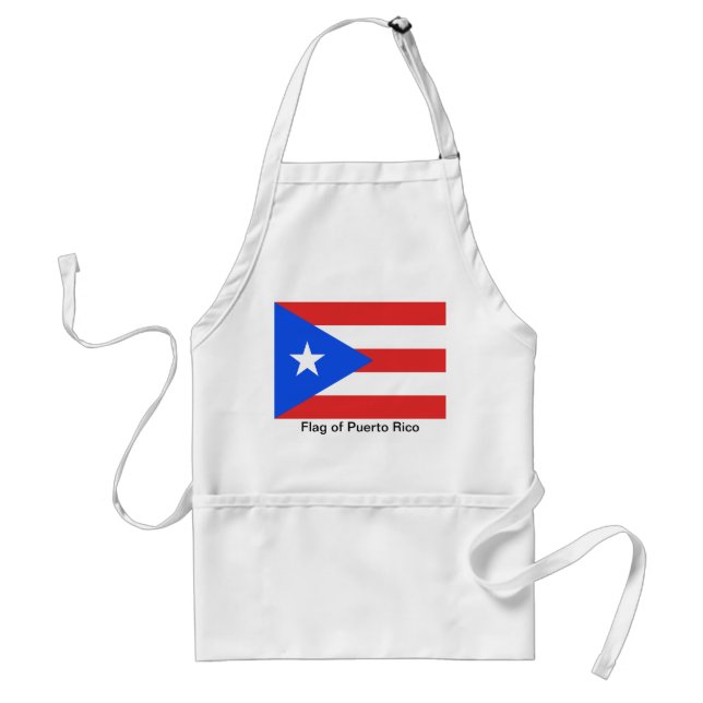 Puerto Rico Flag Schürze (Vorne)