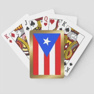 Puerto Rico Flag Spielkarten