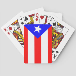 Puerto Rico Flag Spielkarten