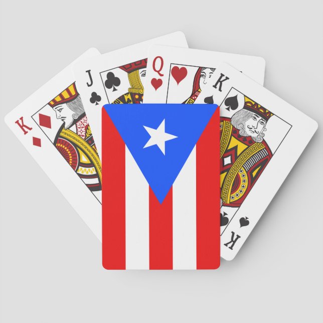 Puerto Rico Flag Spielkarten (Rückseite)