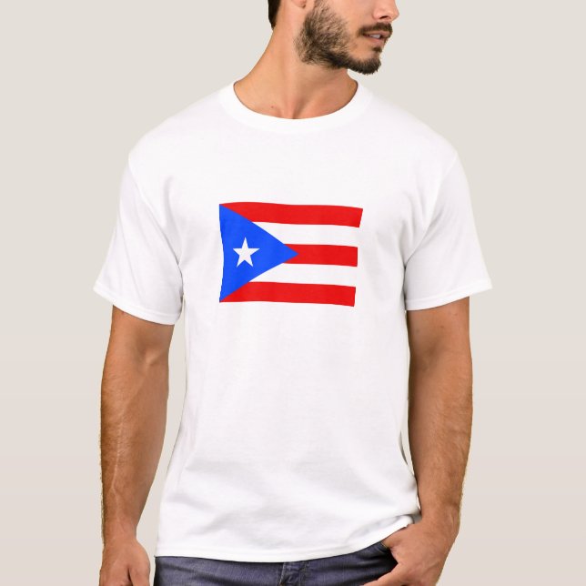Puerto Rico Flag T-Shirt (Vorderseite)