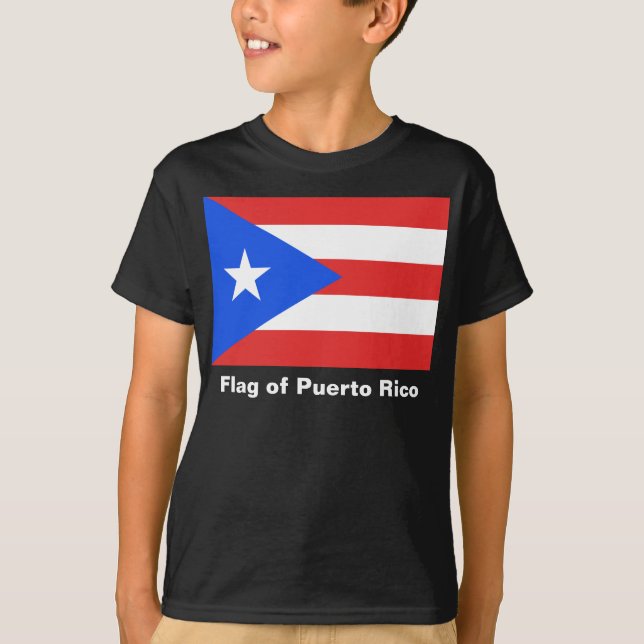Puerto Rico Flag T-Shirt (Vorderseite)