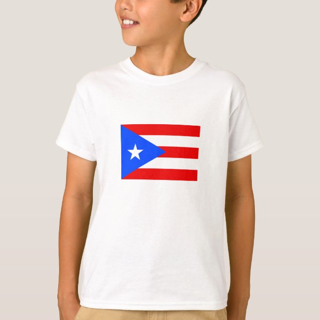 Puerto Rico Flag T-Shirt (Vorderseite)