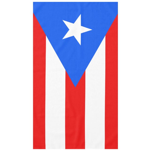 Puerto Rico Flag Tischdecke (Vorderseite)