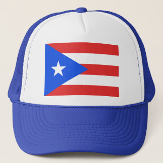 Puerto Rico Flag Truckerkappe