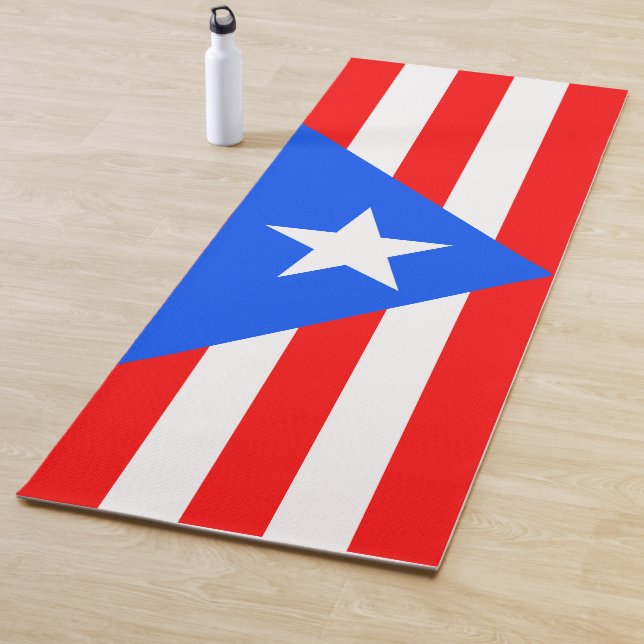 Puerto Rico Flag Yogamatte (Beispiel)