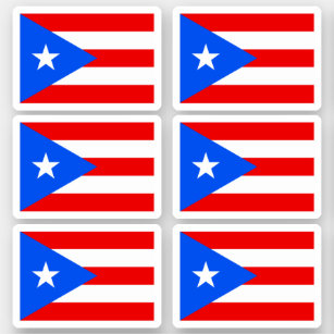 Puerto-Rico-Flagge Aufkleber