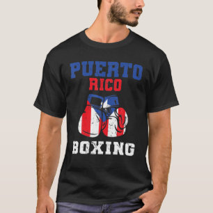 Puerto-Rico-Flagge Boxhandschuhe Rico Pride Men Bo T-Shirt