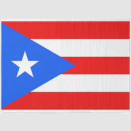 Puerto-Rico-Flagge (Puerto Rico) - Gewebepapier Seidenpapier