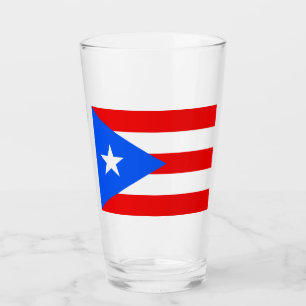 Puerto-Rico-Flagge (Puerto Rico) Glas