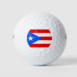 Puerto-Rico-Flagge (Puerto Rico) Golfball