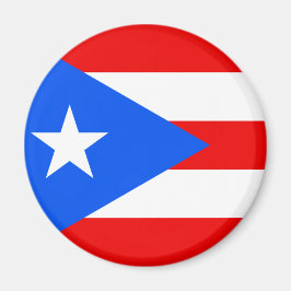Puerto-Rico-Flagge (Puerto Rico) Magnet