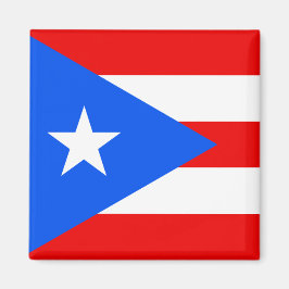Puerto-Rico-Flagge (Puerto Rico) Magnet