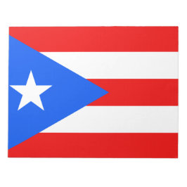 Puerto-Rico-Flagge (Puerto Rico) Notizblock