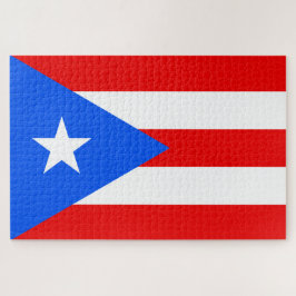 Puerto-Rico-Flagge (Puerto Rico) Puzzle