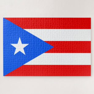 Puerto-Rico-Flagge (Puerto Rico) Puzzle