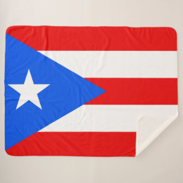 Puerto-Rico-Flagge (Puerto Rico) Sherpadecke