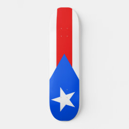 Puerto-Rico-Flagge (Puerto Rico) Skateboard