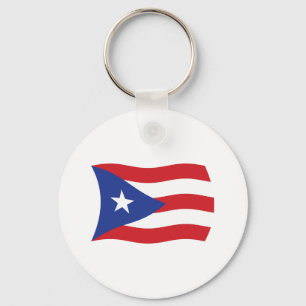 Puerto Rico Flagge Schlüsselanhänger