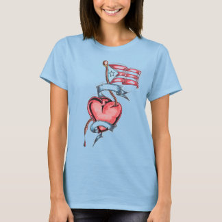 Puerto-Rico-Flagge T-Shirt