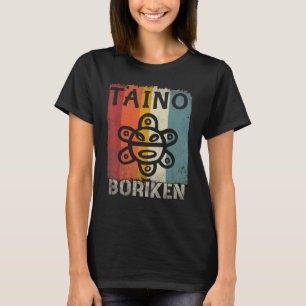 Puerto Rico-Flagge Taino Boricua Puerto-ricanisch T-Shirt