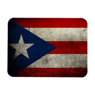 Puerto Rico Flagge Vintage individuell Magnet