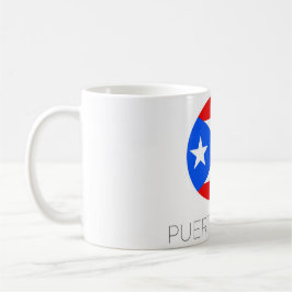 Puerto Rico-Flaggen-Reisebecher Kaffeetasse