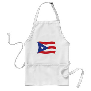 Puerto Rico-Flaggen-Schürze Schürze