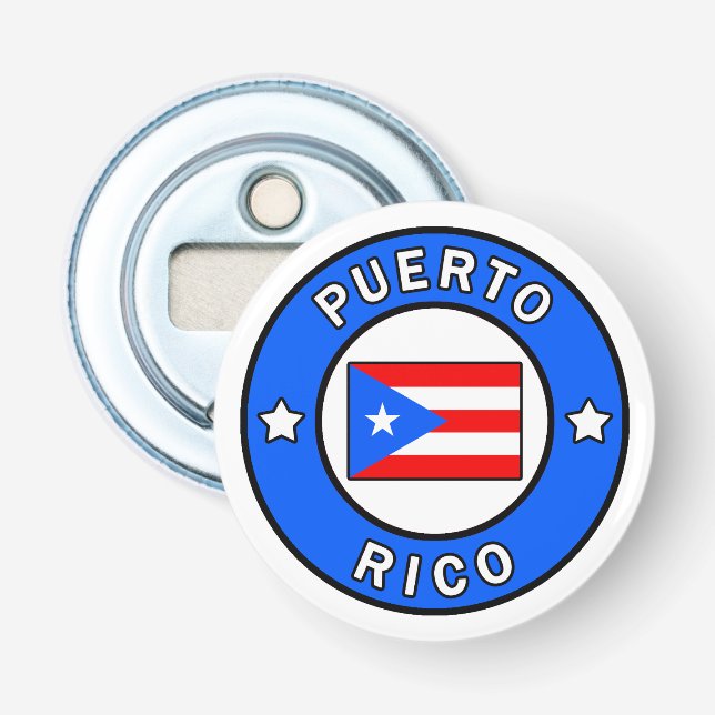 Puerto Rico Flaschenöffner (Vorderseite)