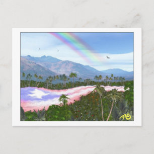 Puerto Rico Fluss Postcard Postkarte