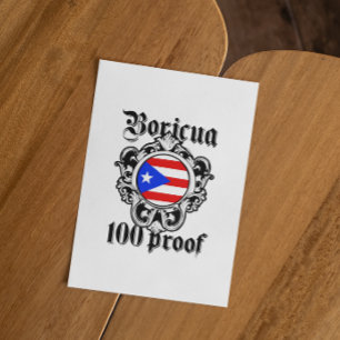 Puerto Rico gefaltete Postkarte