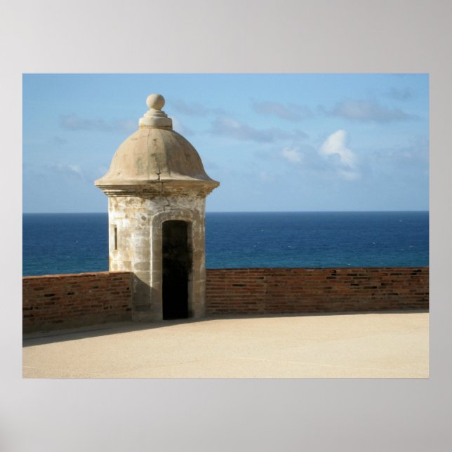 Puerto Rico Gerahmtes Foto Poster (Vorne)