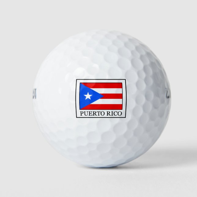 Puerto Rico Golfball (Vorderseite)