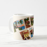 Puerto Rico Großbuchstabe Tasse