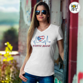 Puerto Rico Heartbeat T-Shirt