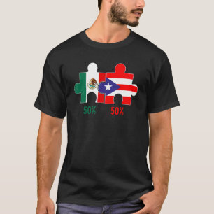 Puerto-Rico-Heritage-Fahne Prix DNA H T-Shirt