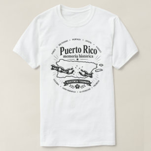 Puerto Rico Historisches Gedächtnis Widerstand T-Shirt
