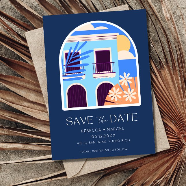 Puerto Rico Hochzeit in Urlaubsort Save The Date (Von Creator hochgeladen)