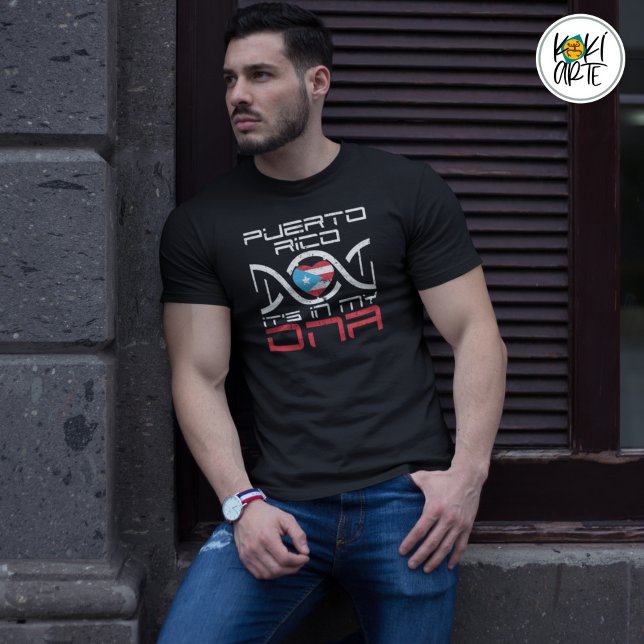 Puerto Rico in meiner DNA T-Shirt (Von Creator hochgeladen)
