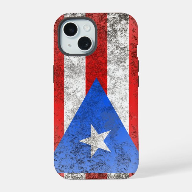 Puerto Rico iPhone 15 Hülle (Rückseite)