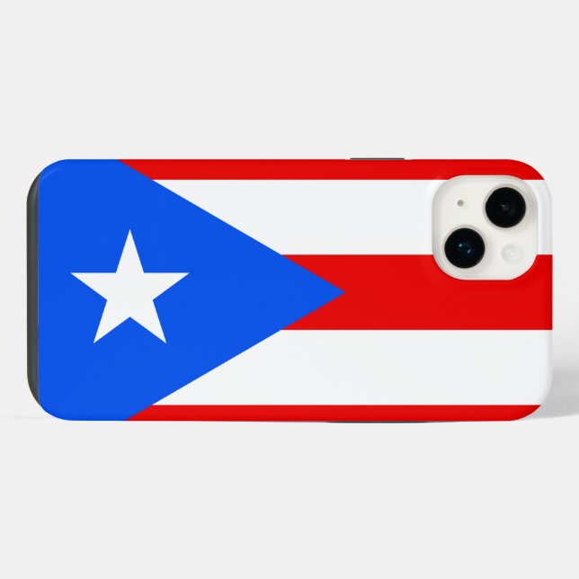 Puerto Rico iPhone Hülle (Rückseite (Horizontal))