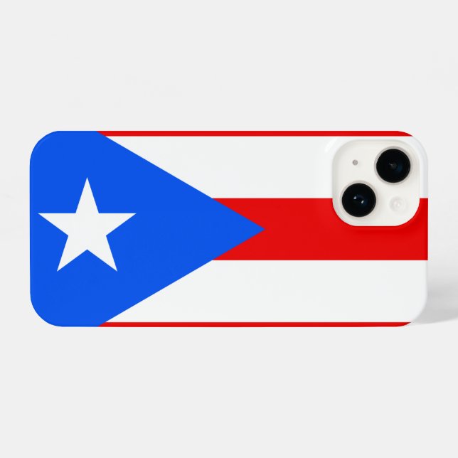 Puerto Rico iPhone Hülle (Rückseite (Horizontal))