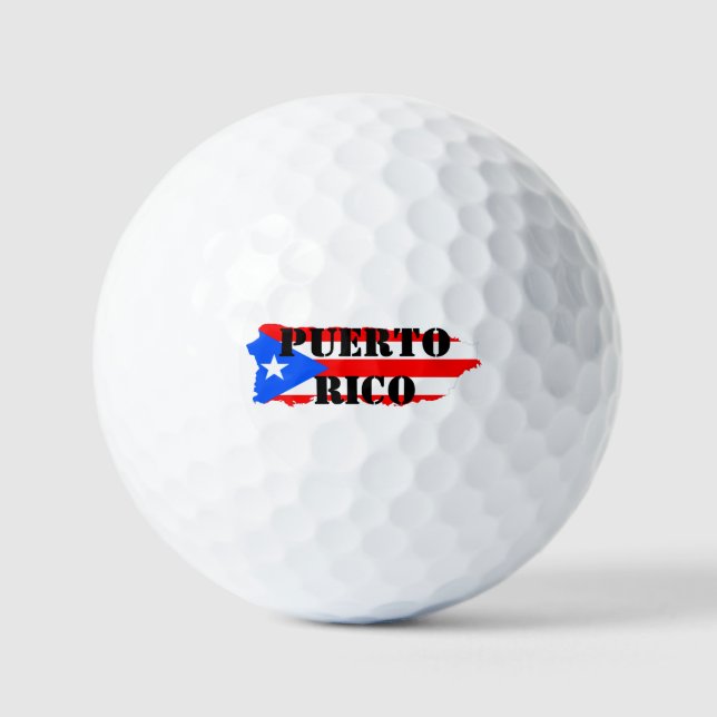 Puerto Rico Island Golf Ball (Vorderseite)