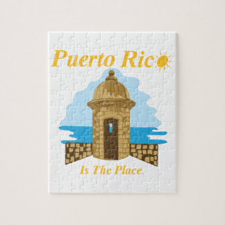Puerto Rico ist das Platz-Puzzlespiel Puzzle